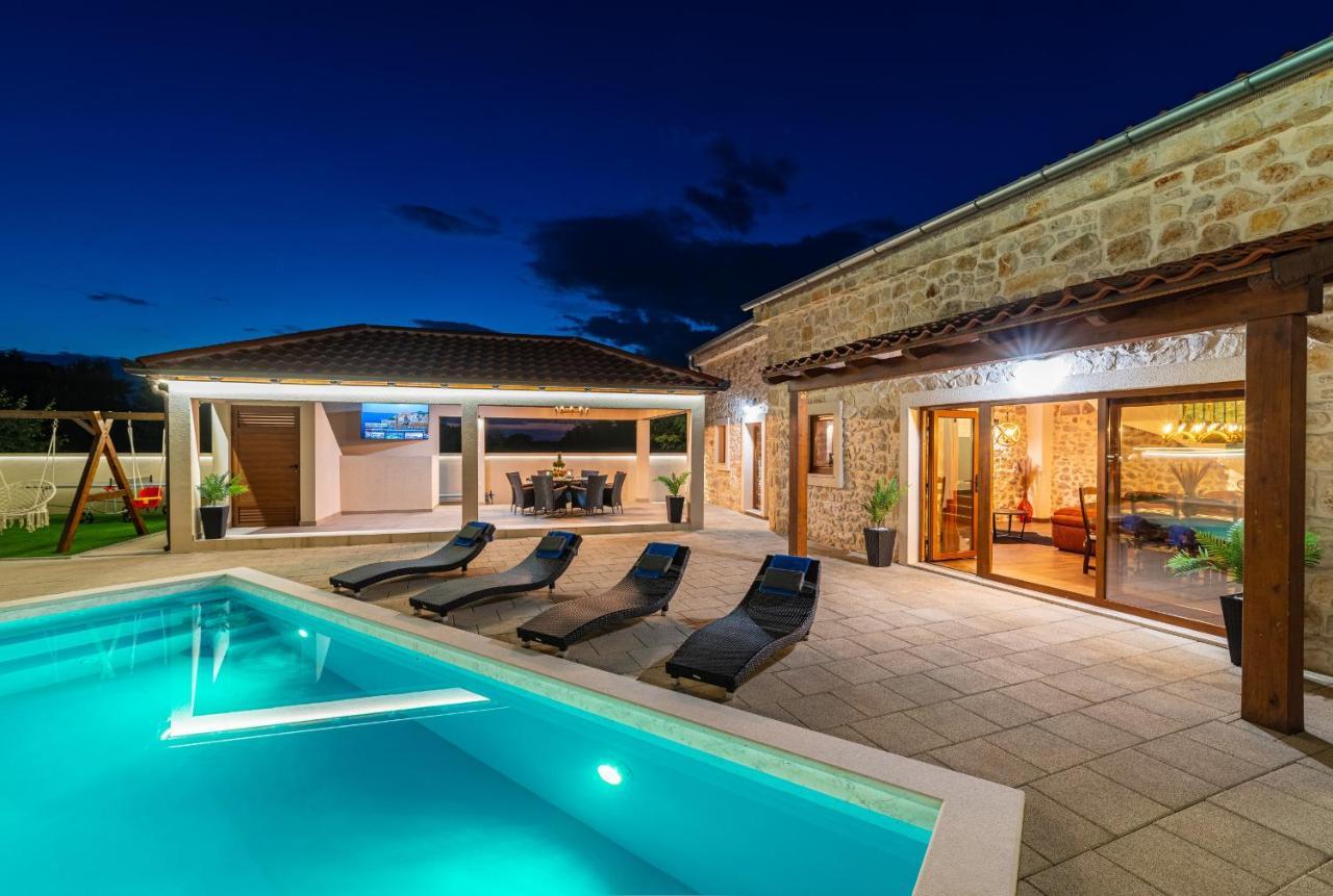Stone Villa Miandri Sukošan المظهر الخارجي الصورة